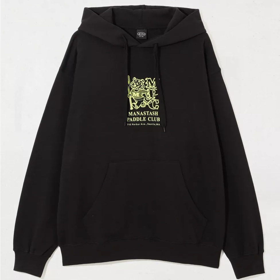 New Manastash Paddle Club Graphic Hoodie Sweatshirt Xl